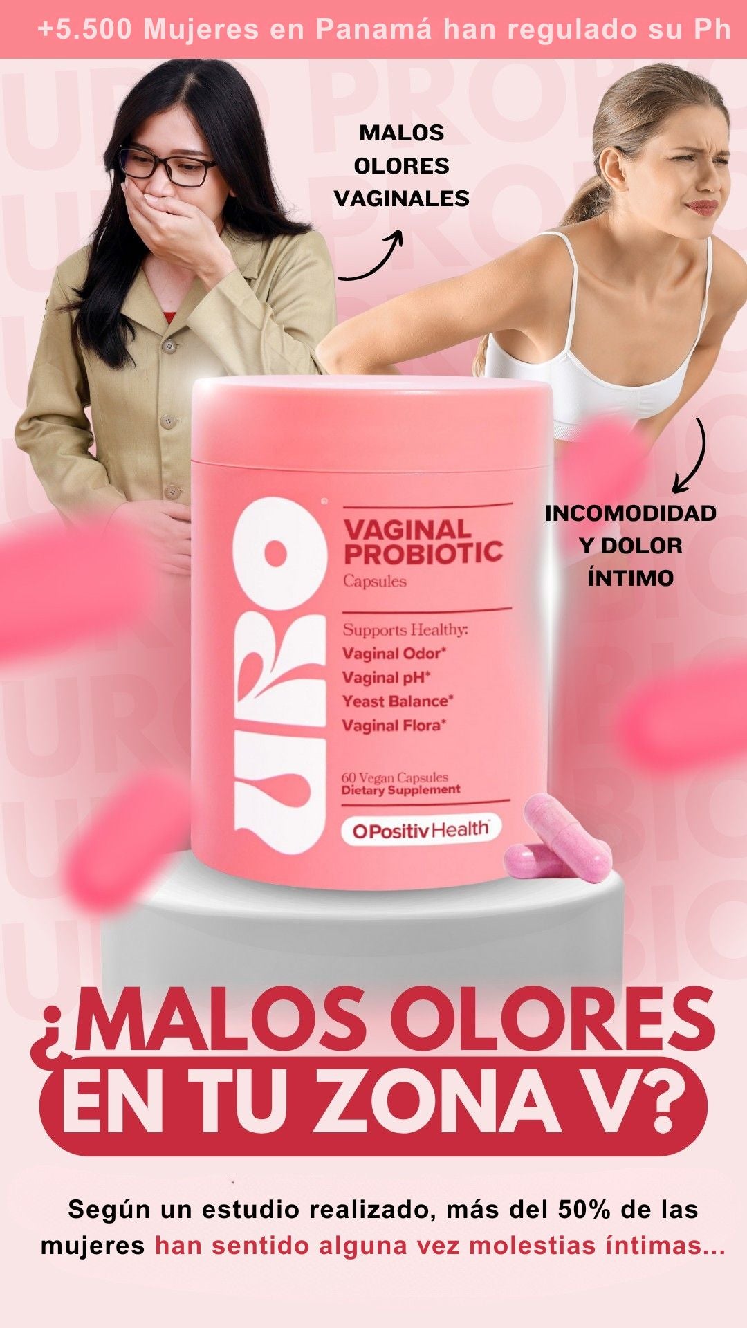 URO-Probióticos vaginales escenciales