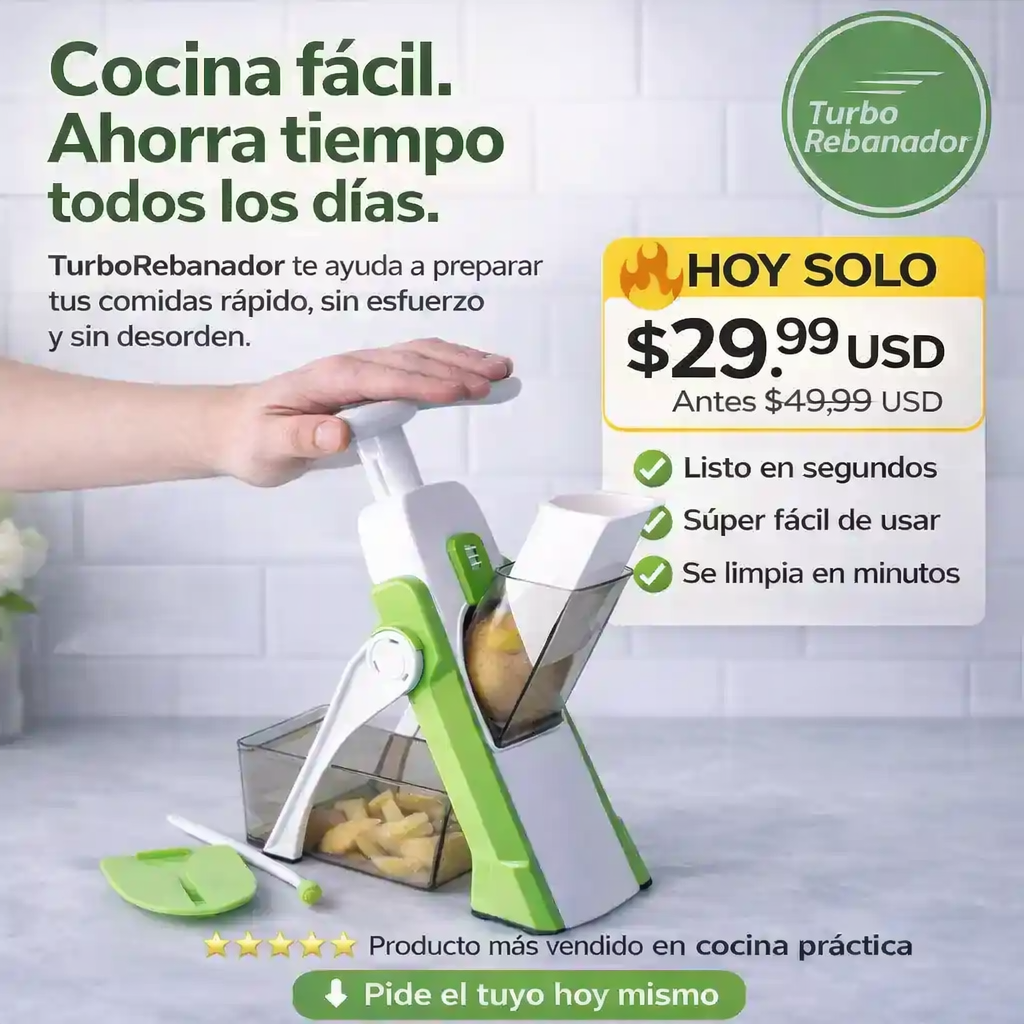 PicaChef Pro® – El Picador de Verduras Multifuncional