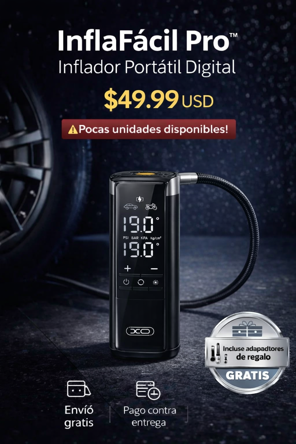 InflaFacil Pro- infla todos los neumaticos en menos de 30 segundos 🚗🛞