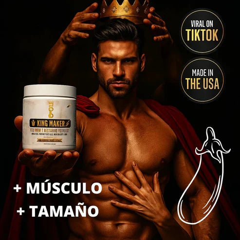 King Maker®👑 – Fórmula Natural de Vitalidad Masculina🔥