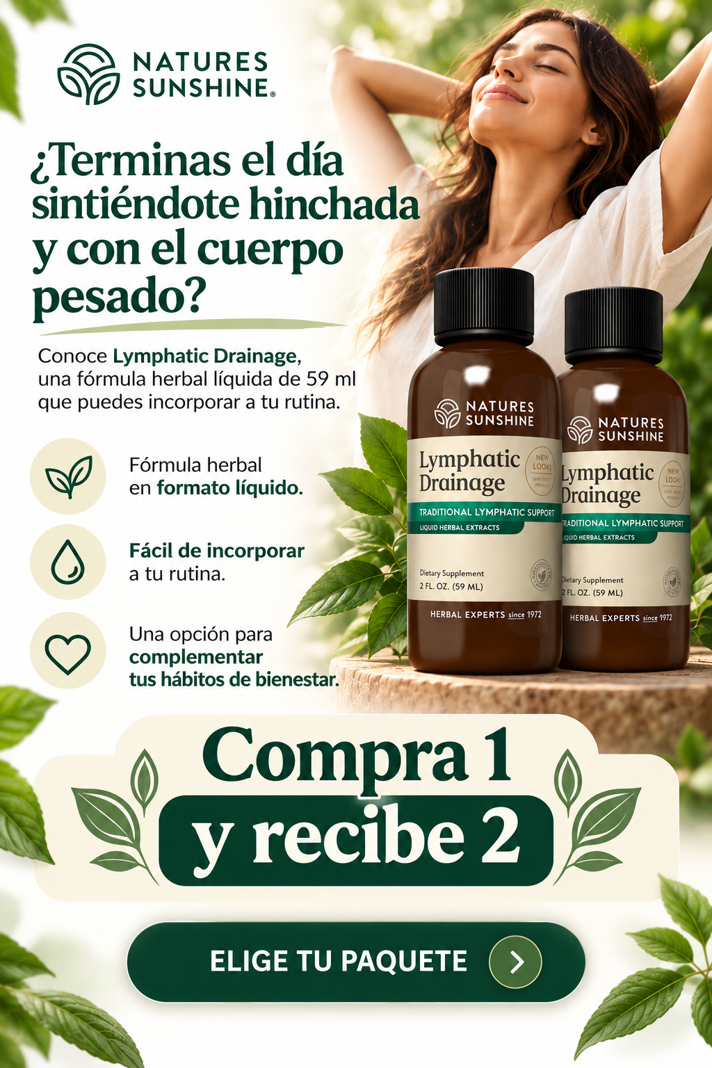 Drenaje linfatico 2x1