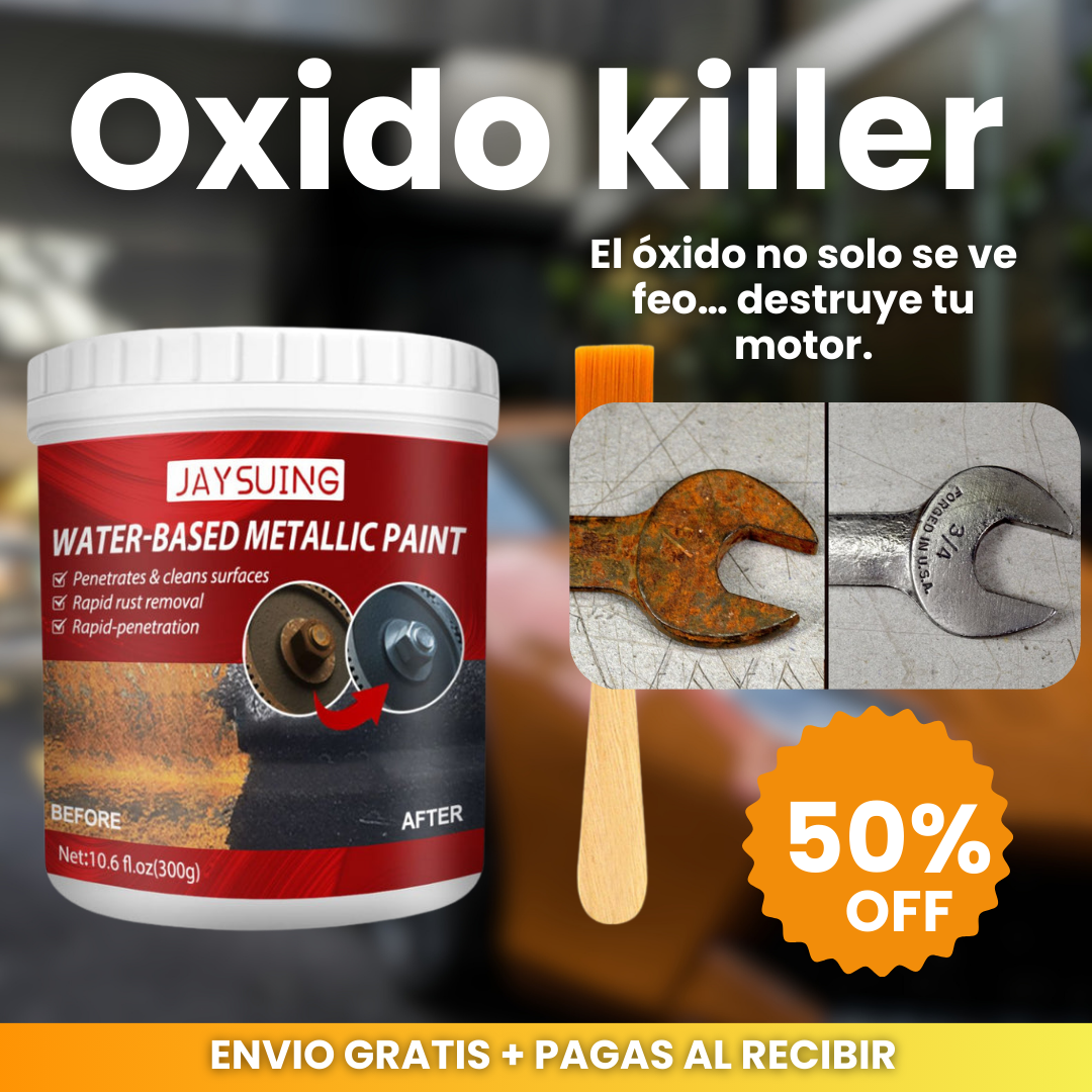 OxidoKiller – Adiós al óxido en 5 minutos o menos ⚙️