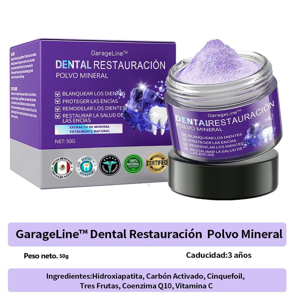 Garageline®✅Polvo Mineral para Restauración Dental