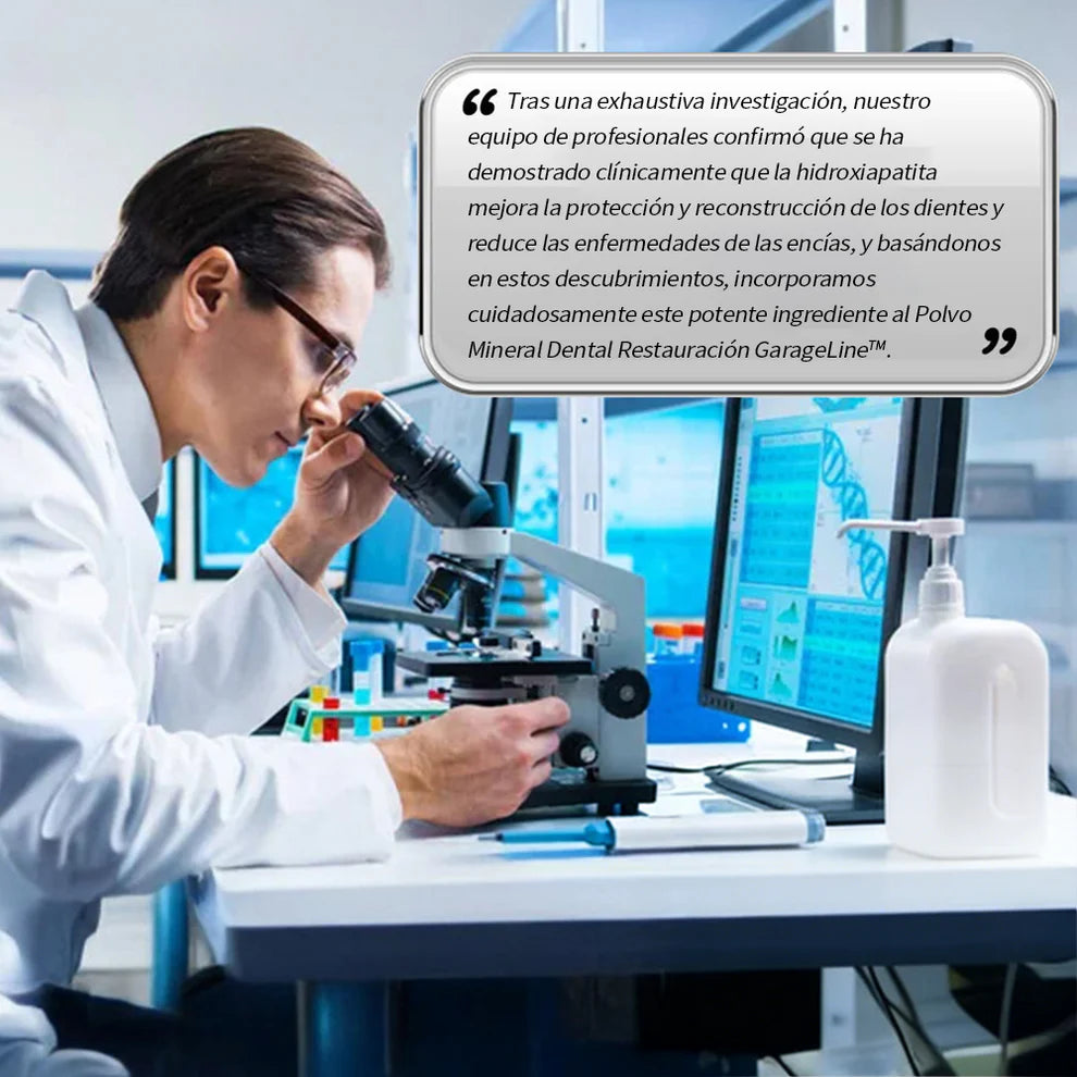 Garageline®✅Polvo Mineral para Restauración Dental