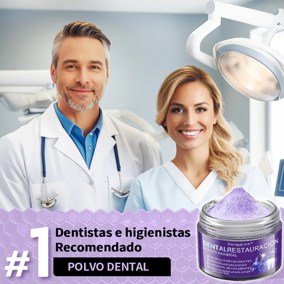 Garageline®✅Polvo Mineral para Restauración Dental