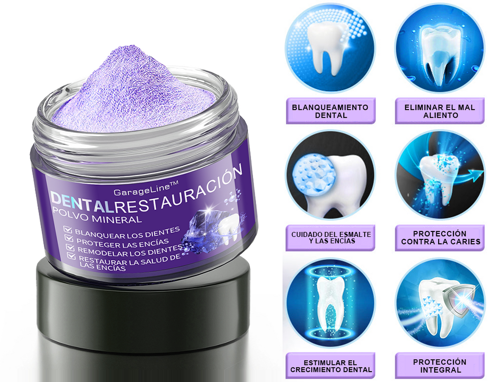 Garageline®✅Polvo Mineral para Restauración Dental