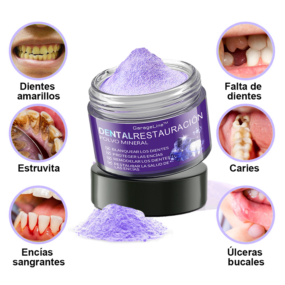 Garageline®✅Polvo Mineral para Restauración Dental