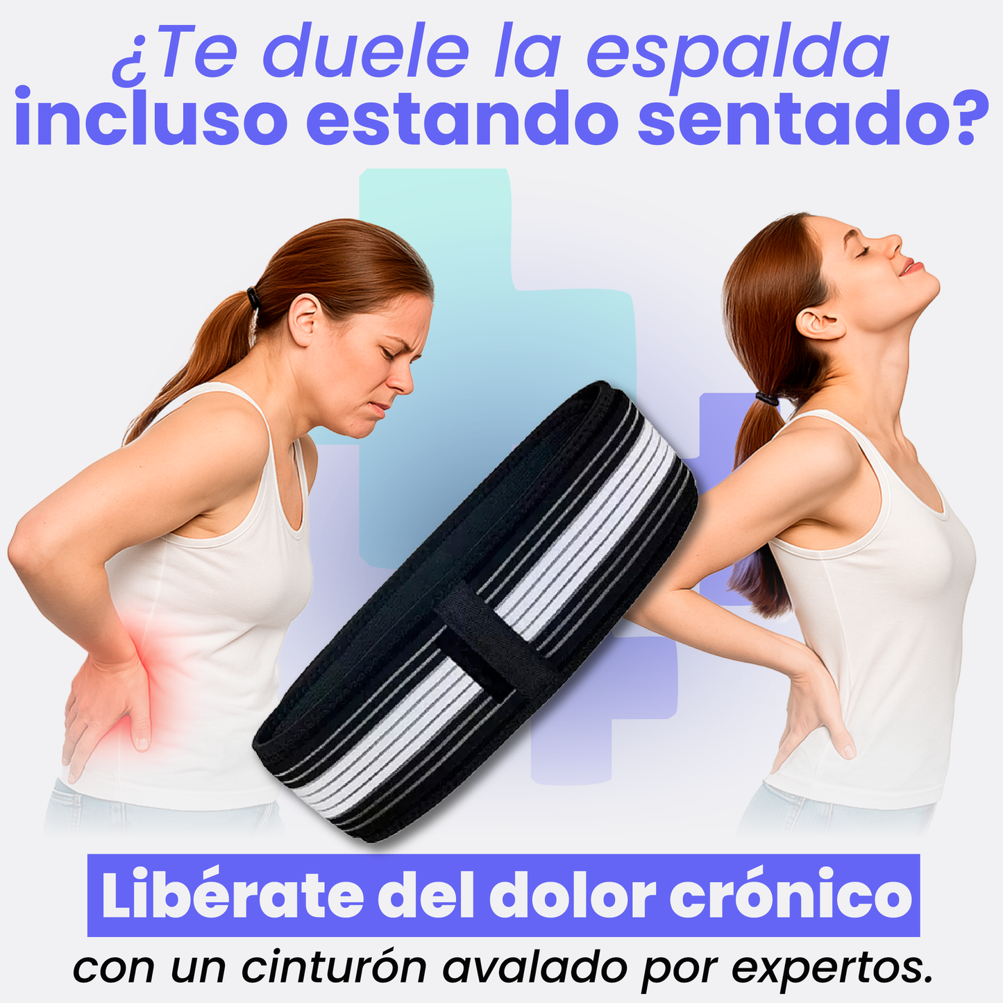 Cinturón Ciático para alivio lumbar