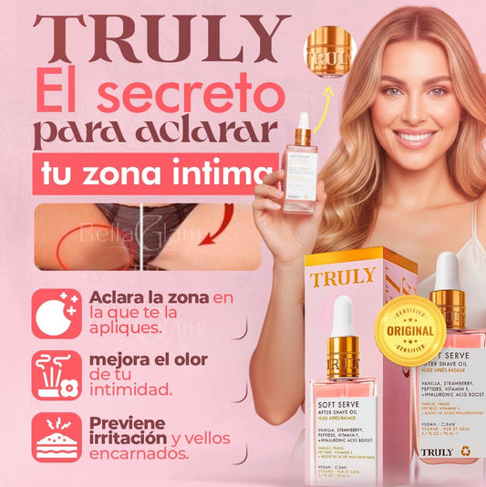 TRULY- El secreto para aclarar tu zona íntima