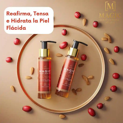 Aceite Corporal Magic™ - 100 ml: Rellena, Tensa, Reafirma e Hidrata tu Piel