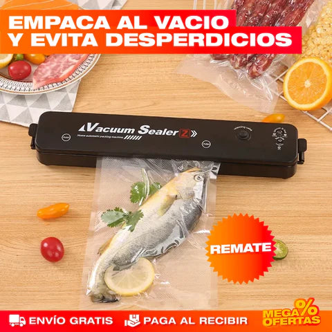 SELLADOR AL VACIO - TE REGALAMOS LAS BOLSAS X10
