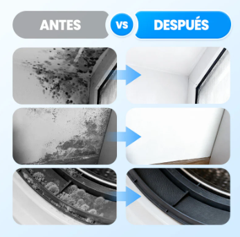 🔥Spray antimoho altamente eficaz: previene la reaparición del moho.