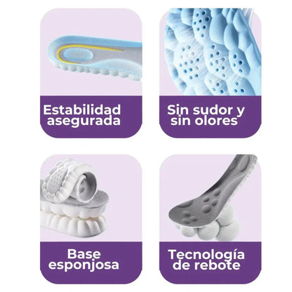 Plantillas Ortopedicas Cloud-Comfy | Alivia el dolor plantar Memory Foam
