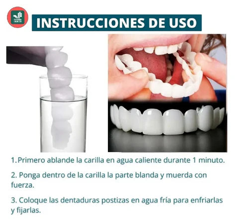 Carillas  SmileInstant™: ocultan manchas, espacios y torceduras en minutos, desde casa
