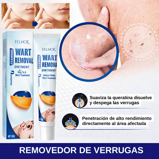 Crema Elimina Verrugas - Resultados visibles que devuelven tu seguridad