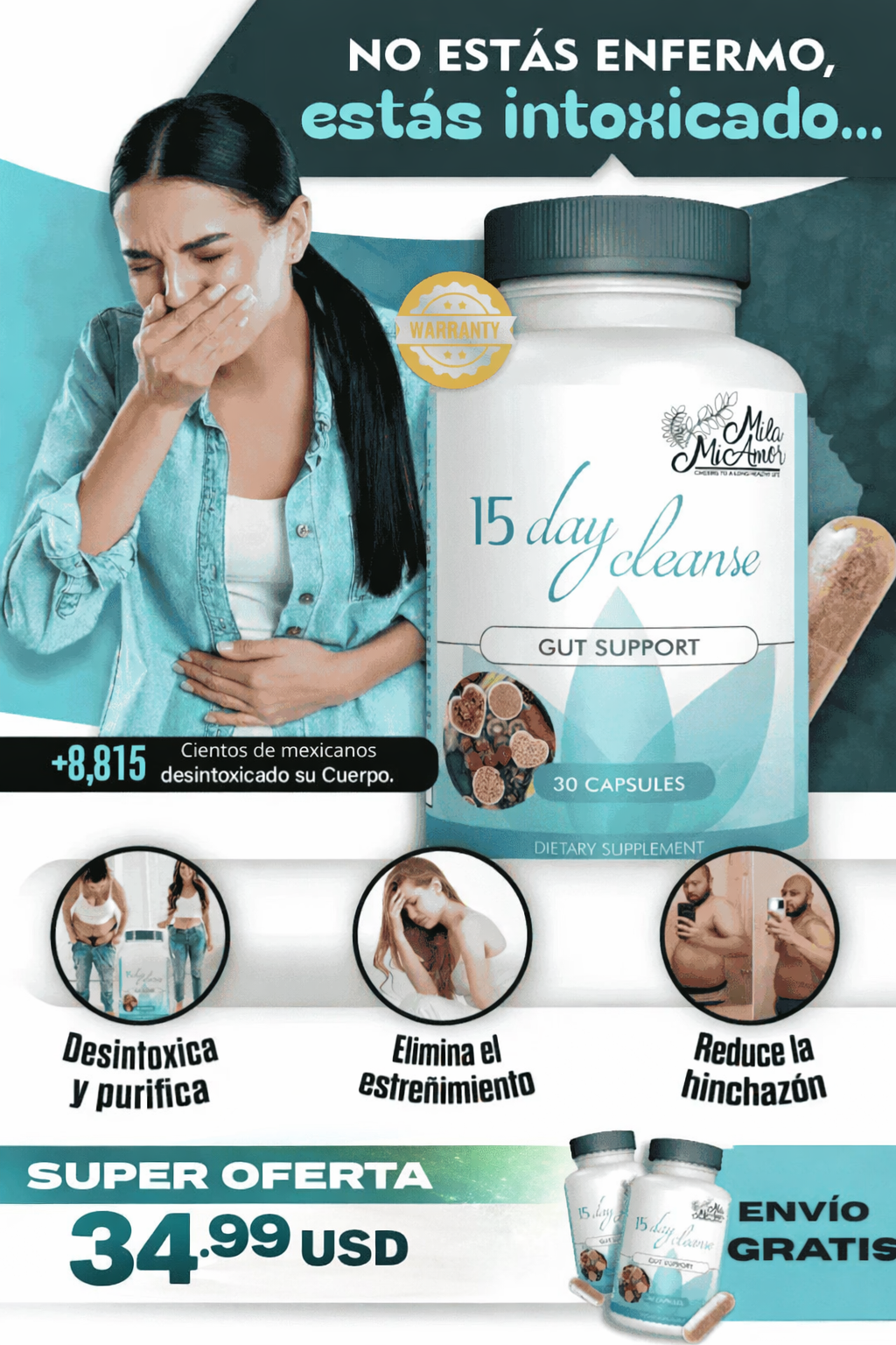 15 Day Clease - Limpieza de 15 dias