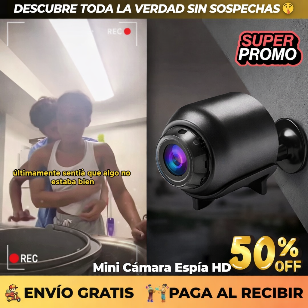 📹 Mini Cámara Espía: Descubre la VERDAD 👀