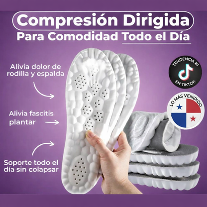Plantillas Ortopedicas Cloud-Comfy | Alivia el dolor plantar Memory Foam