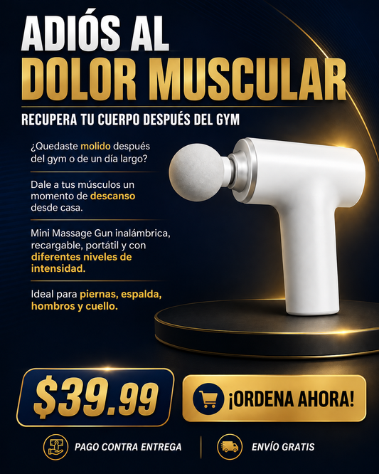Mini Pistola De Masaje