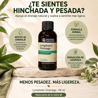¿TERMINAS EL DÍA HINCHADA Y PESADA? PRUEBA ESTAS GOTAS🌿