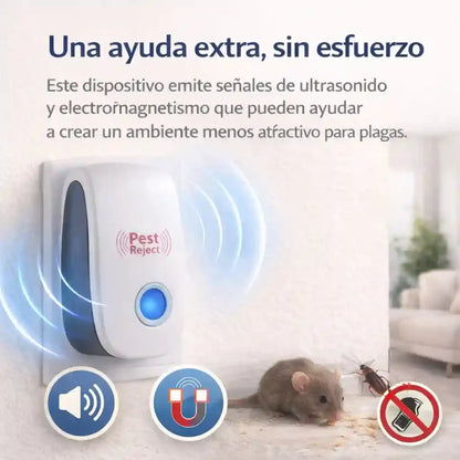 Repelente Ultrasónico – Despídete de Plagas Sin Químicos