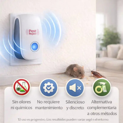 Repelente Ultrasónico – Despídete de Plagas Sin Químicos