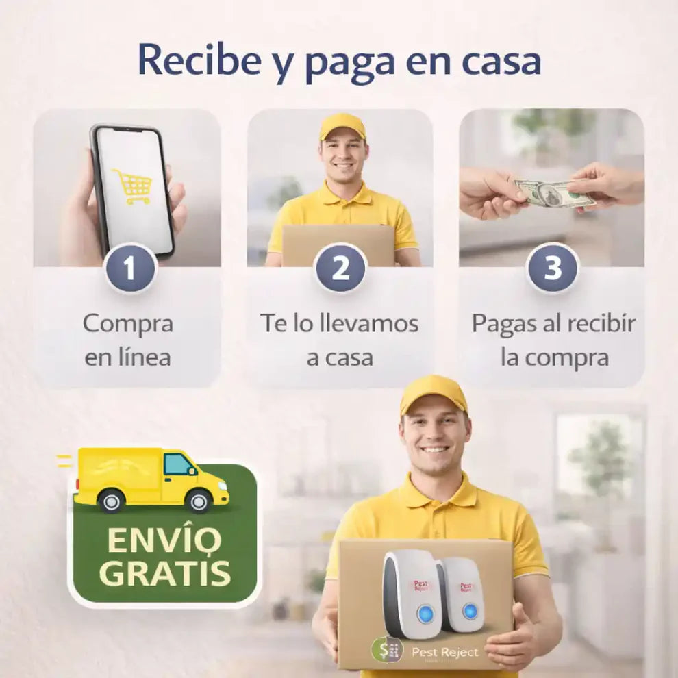 Repelente Ultrasónico – Despídete de Plagas Sin Químicos