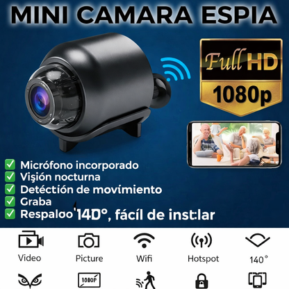 📹 Mini Cámara Espía: Descubre la VERDAD 👀