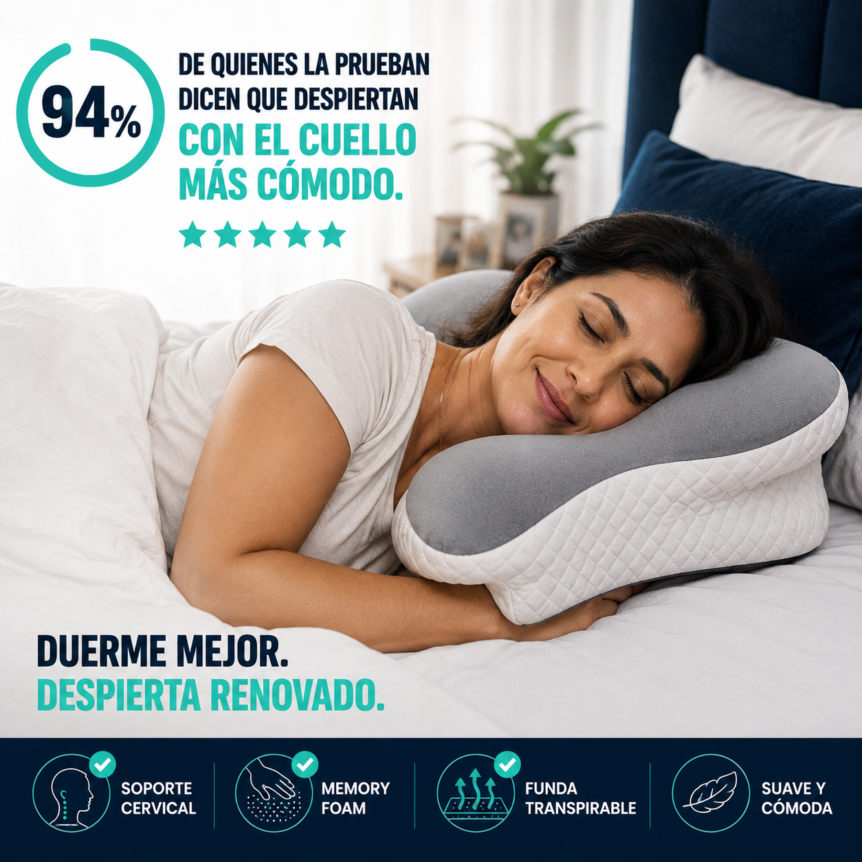 😴 Noches de Descanso, Mañanas Sin Dolor