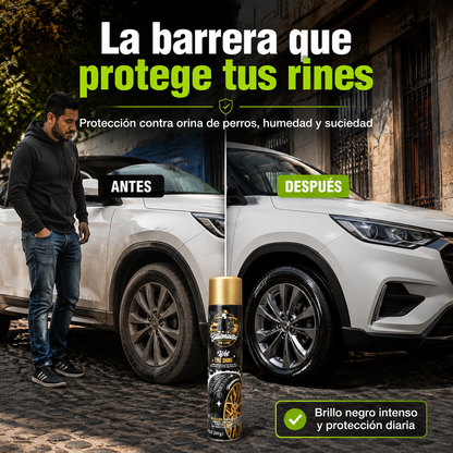 La barrera que evita manchas y corrosión en tus rines
