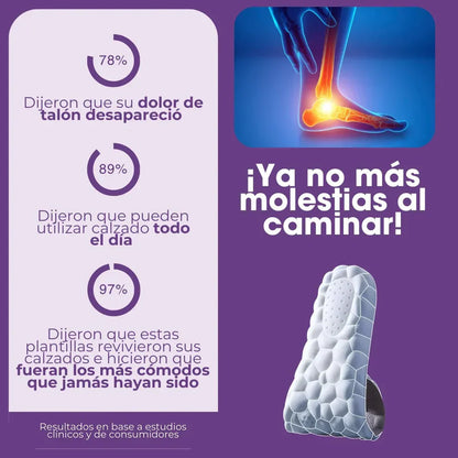 Plantillas Ortopedicas Cloud-Comfy | Alivia el dolor plantar Memory Foam