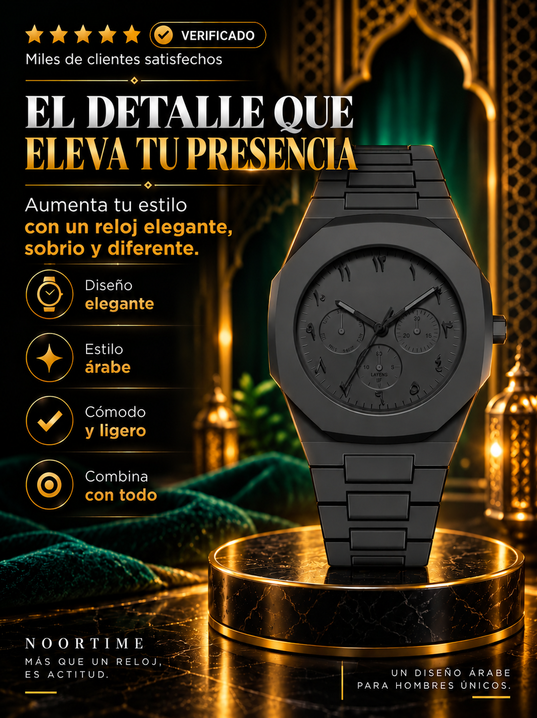 Reloj NoorTime - Elegancia sin esfuerzo