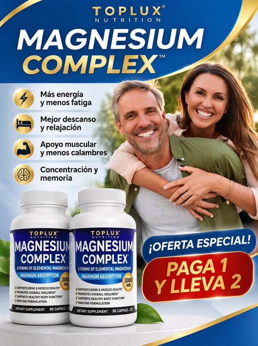 MAGNESIO COMPLEX - 60 CÁPSULAS