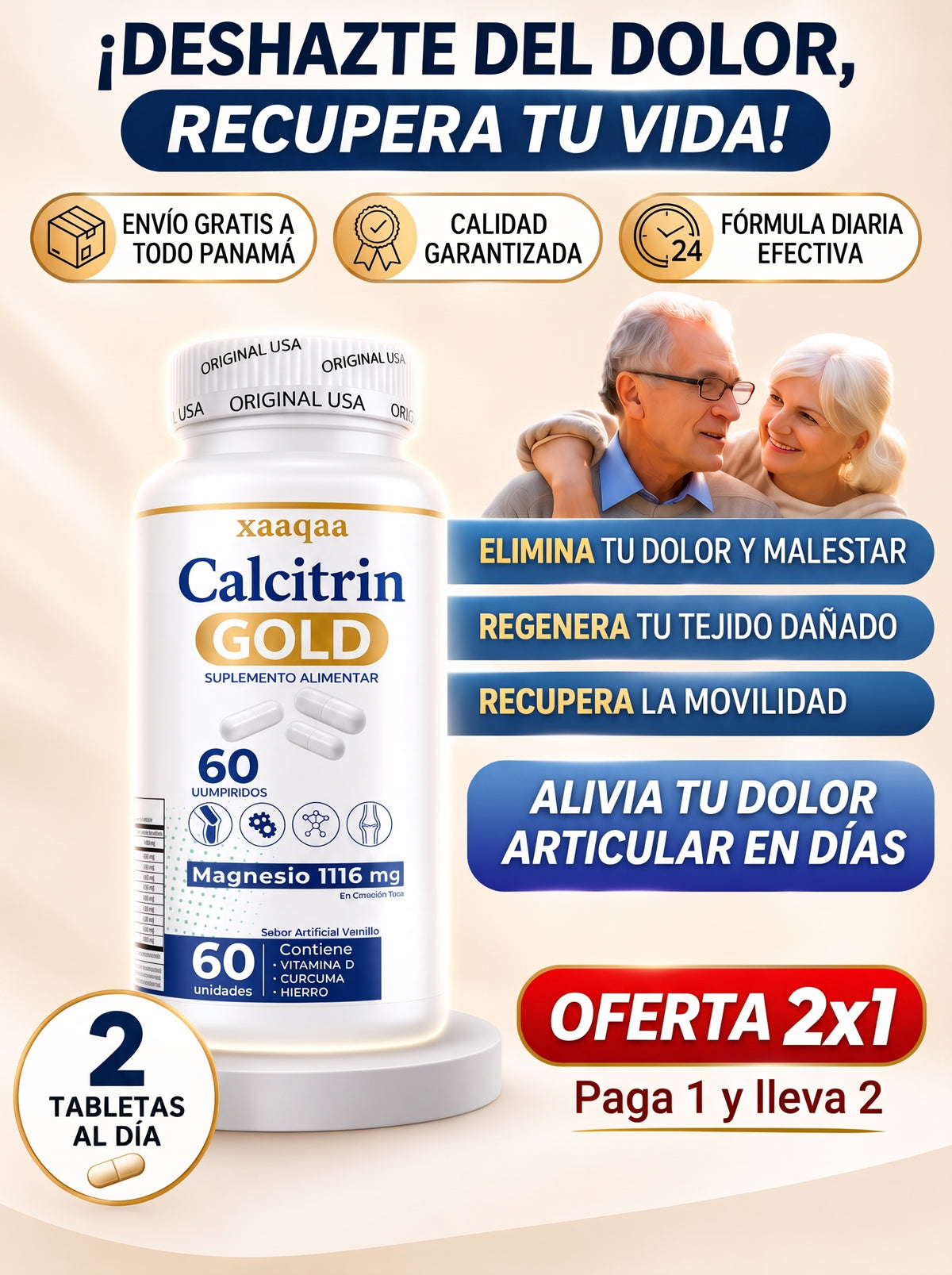 CALCITRIN GOLD – PAGA 1 Y LLÉVATE 2
