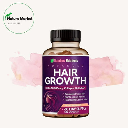 ¡Recupera tu cabello en 60 días con Hair Growth Advanced Formula!