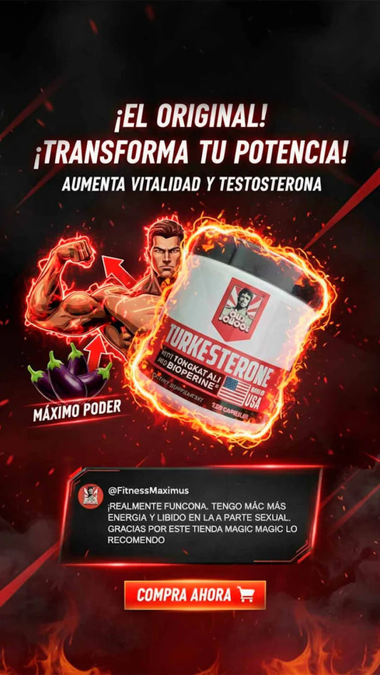 Turkesterone Tongkat Ali Importado- Rendimiento real