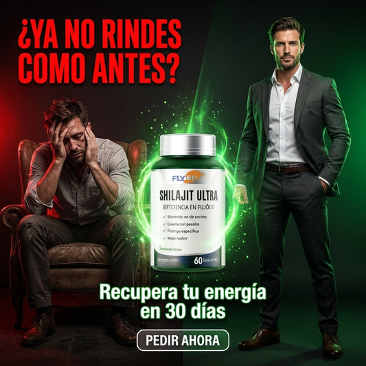 Shilajit Ultra – Recupera tu energía, deseo y rendimiento masculino naturalmente