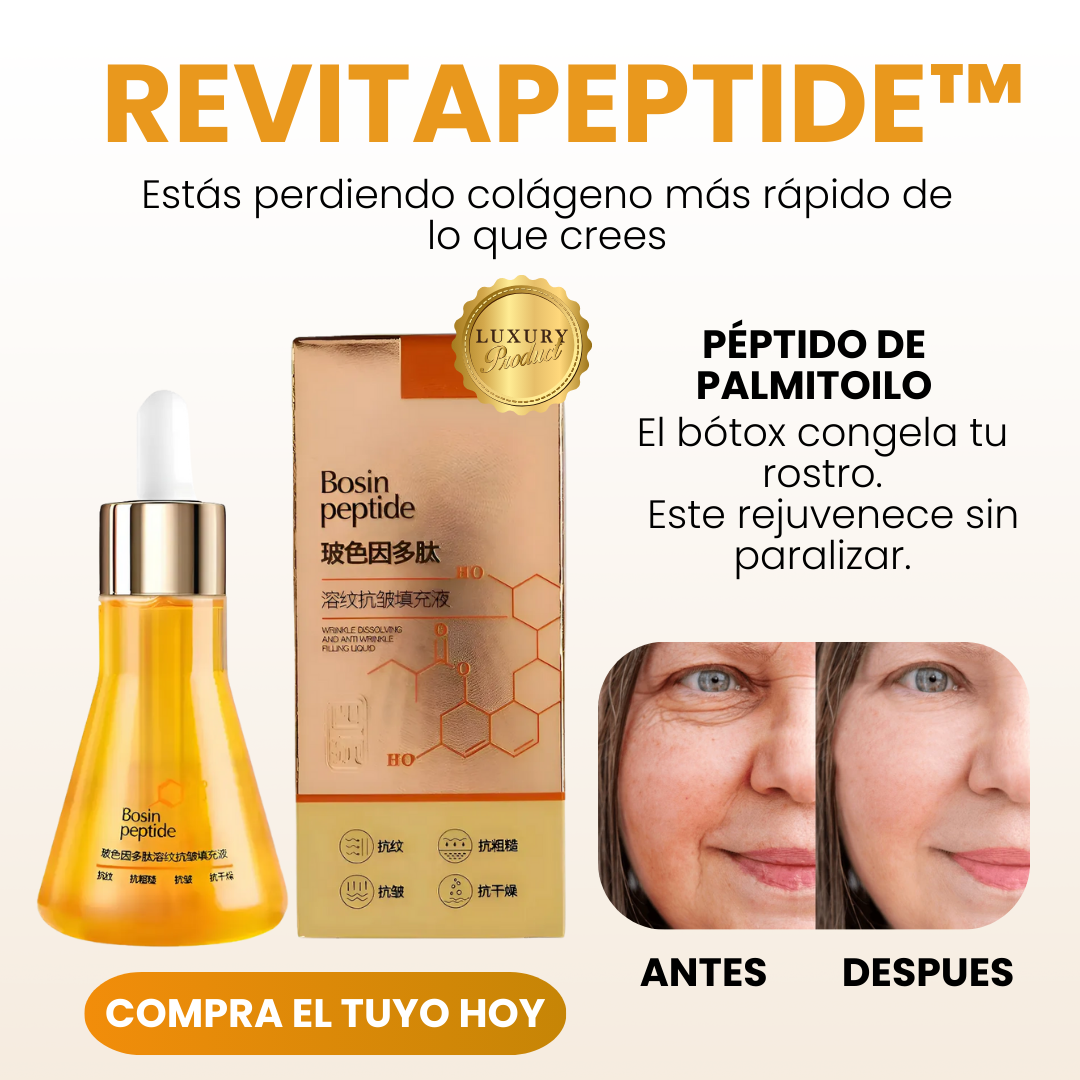 REVITAPEPTIDE™ Piel firme, rellena y rejuvenecida en 21 días