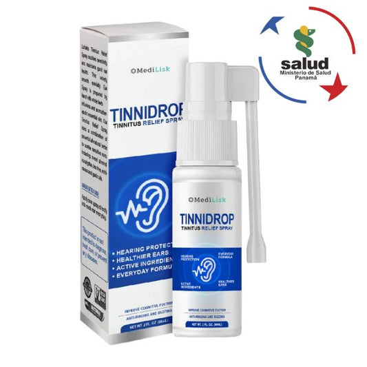 Tinnidrop®| Spray limpiador de oídos