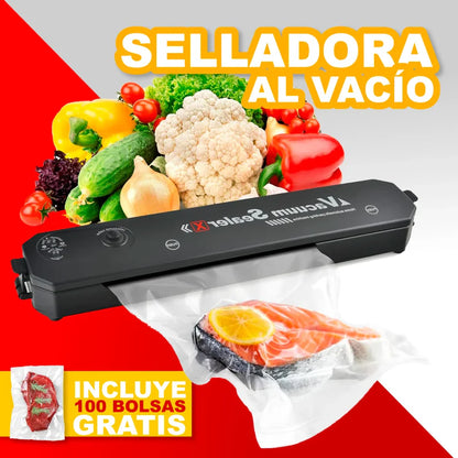 SELLADOR AL VACIO - TE REGALAMOS LAS BOLSAS X10