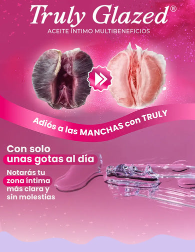 Truly Glaced Donut -Aceite aclarante after shave