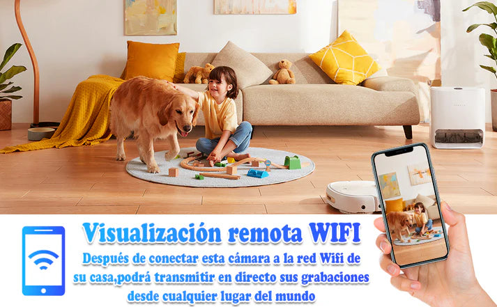 Mini Camara de Vigilancia - Tu seguridad Va Primero🔐